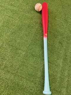 MAPLE 32" BAT RED INTO BLUE FADE (YOUTH)